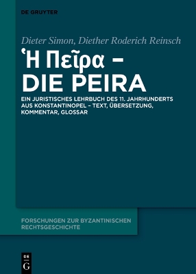 Book cover for &#7977; &#928;&#949;&#8150;&#961;&#945; - Die Peira