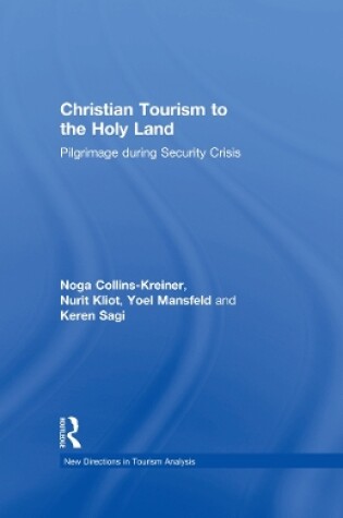 Cover of Christian Tourism to the Holy Land