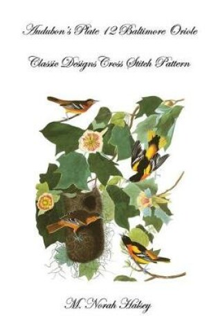 Cover of Audubon's Plate 12 Baltimore Oriole