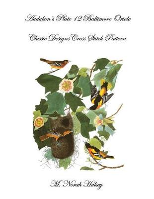 Book cover for Audubon's Plate 12 Baltimore Oriole