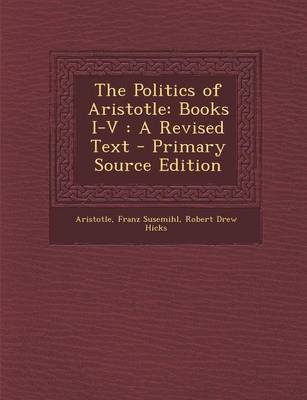Book cover for The Politics of Aristotle