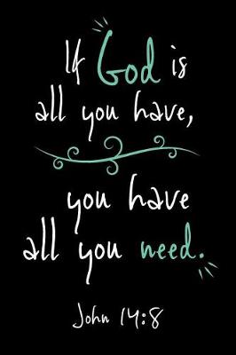 Book cover for If God Is All You Have You Have All You Need John 14