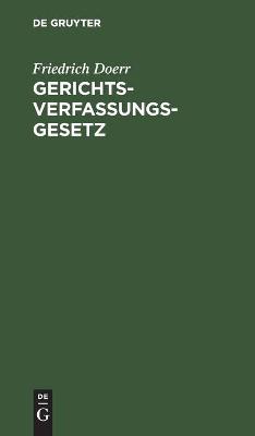 Cover of Gerichtsverfassungsgesetz