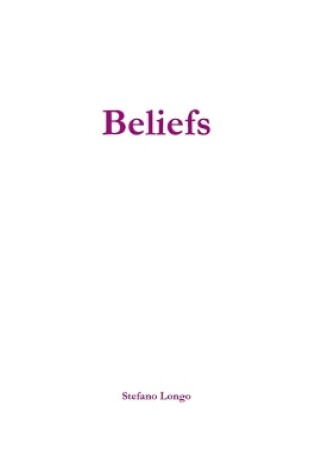 Cover of Beliefs