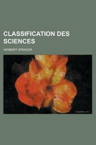 Cover of Classification Des Sciences