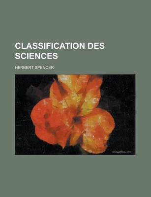 Book cover for Classification Des Sciences