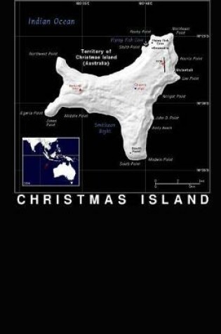 Cover of Modern Day Map of Christmas Island Journal