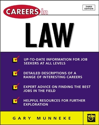 Book cover for Careers in Law