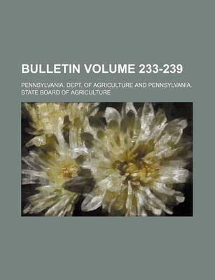 Book cover for Bulletin Volume 233-239