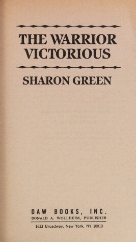 Cover of Green Sharon : Terrilian V: the Warrior Victorious