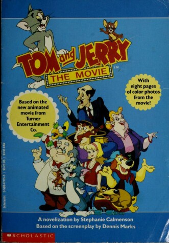 Book cover for Tom and Jerry--The Movie