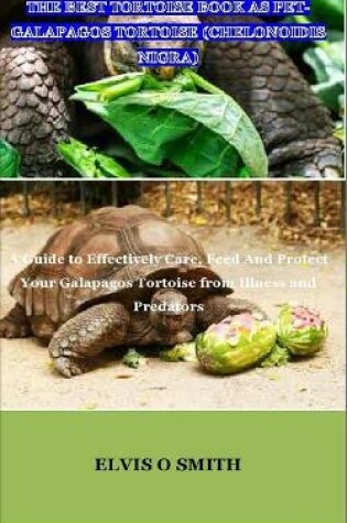 Cover of The Best Tortoise Book as Pet-Galapagos Tortoise (Chelonoidis Nigra)