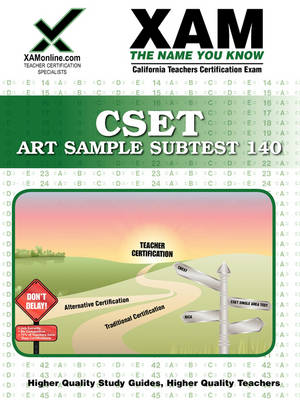 Book cover for Cset Art Sample Subtest 140 Teacher Certification Test Prep Study Guide