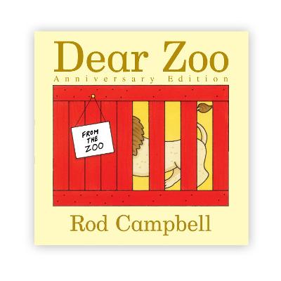 Book cover for Dear Zoo 25th Anniversary Edition
