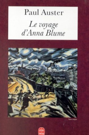 Cover of Le Voyage D Anna Blume