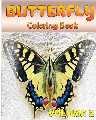 Cover of Butterfly Coloring Books Vol. 2 for Relaxation Meditation Blessing