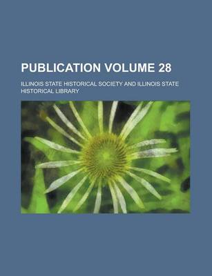 Book cover for Publication Volume 28