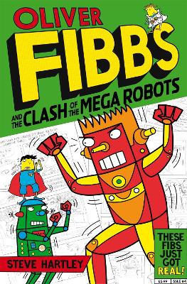 Book cover for The Clash of the Mega Robots