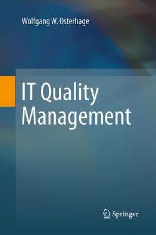 Cover of IT Quality Management