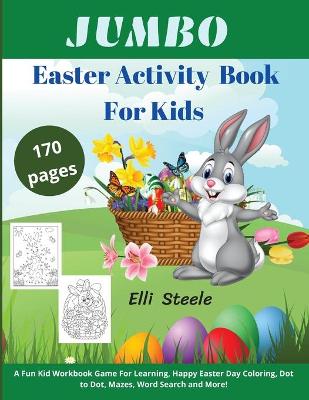 Book cover for Jumbo Easter Activity Book For Kids