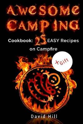 Book cover for Awesome camping. Cookbook