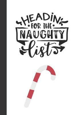 Book cover for headin for the naughty list