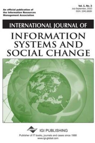 Cover of International Journal of Information Systems and Social Change