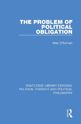 Book cover for The Problem of Political Obligation
