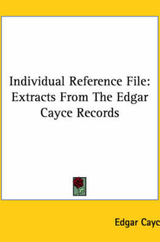 Cover of Individual Reference File
