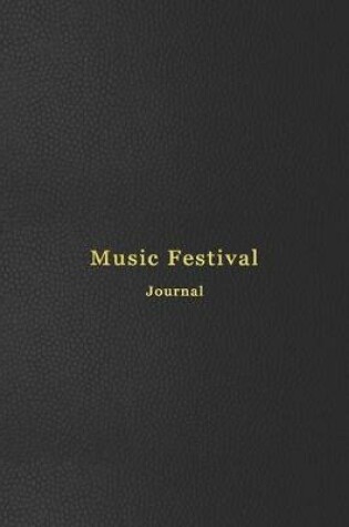 Cover of Music Festival Journal