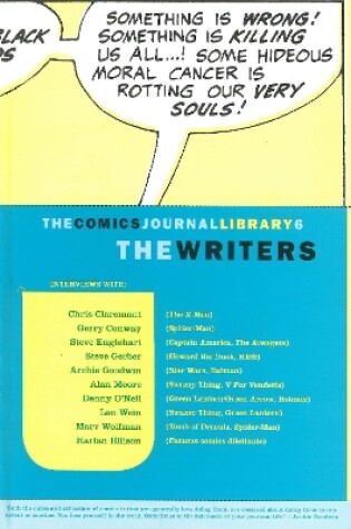 Cover of The Comics Journal Library: The Writers