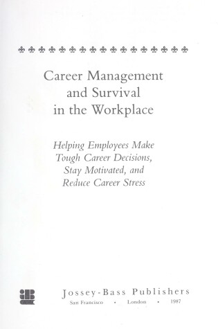 Cover of Career Management Survival Workplace