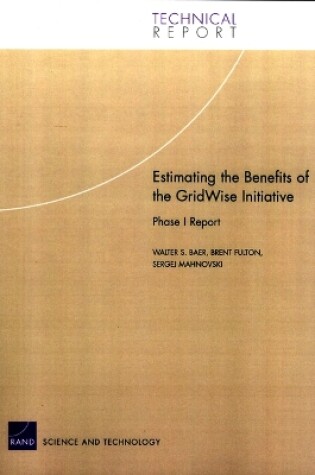 Cover of Estimating the Benefits of the Gridwise Initiative