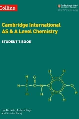 Cover of Cambridge International AS & A Level Chemistry Student's Book