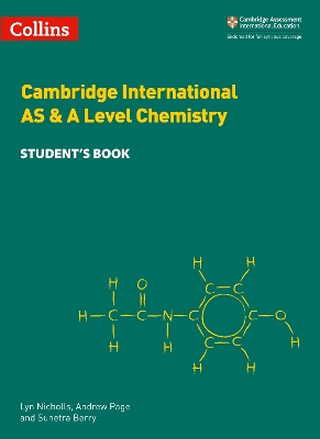 Book cover for Cambridge International AS & A Level Chemistry Student's Book