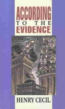 Book cover for According to the Evidence