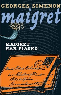 Book cover for Maigret har fiasko