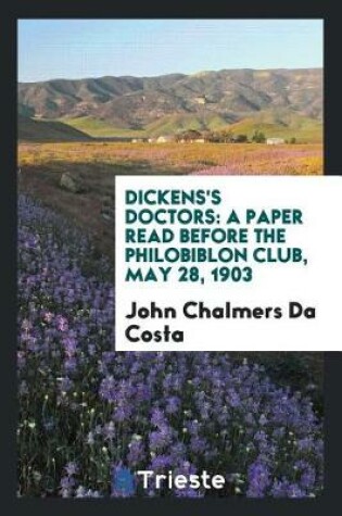 Cover of Dickens's Doctors