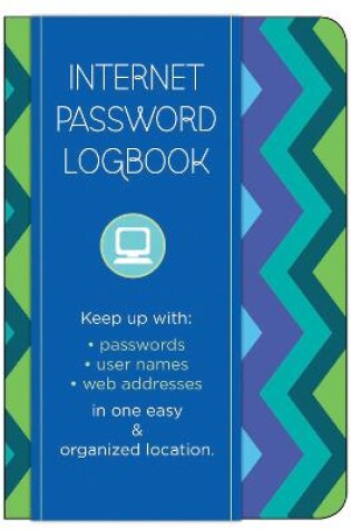 Cover of Internet Password Logbook - Pattern Edition