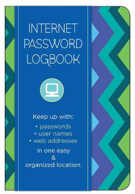 Book cover for Internet Password Logbook - Pattern Edition