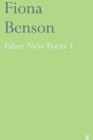 Cover of Faber New Poets 1