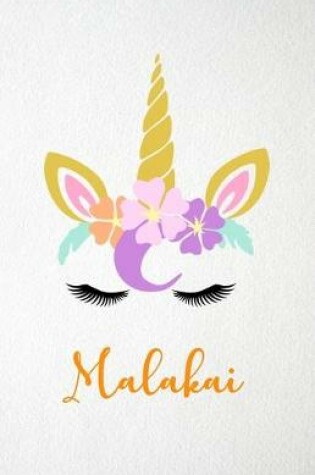 Cover of Malakai A5 Lined Notebook 110 Pages