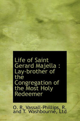 Cover of Life of Saint Gerard Majella