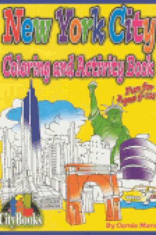 Cover of New York City Coloring & Activity Book