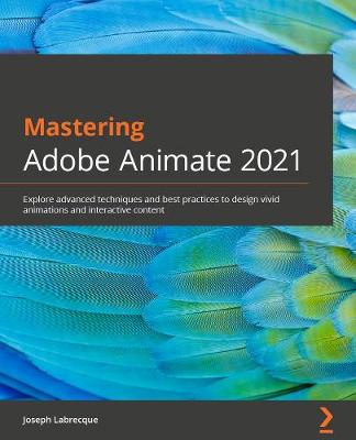 Book cover for Mastering Adobe Animate 2021