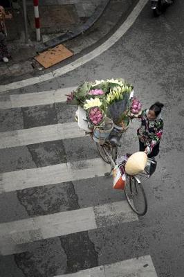 Book cover for Flower Delivery by Bike in Hanoi, Vietnam Journal