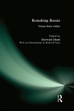 Cover of Remaking Russia