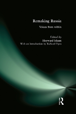 Book cover for Remaking Russia