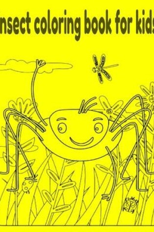 Cover of Insect coloring book for kids