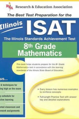 Cover of Illinois ISAT 8th Grade Mathematics